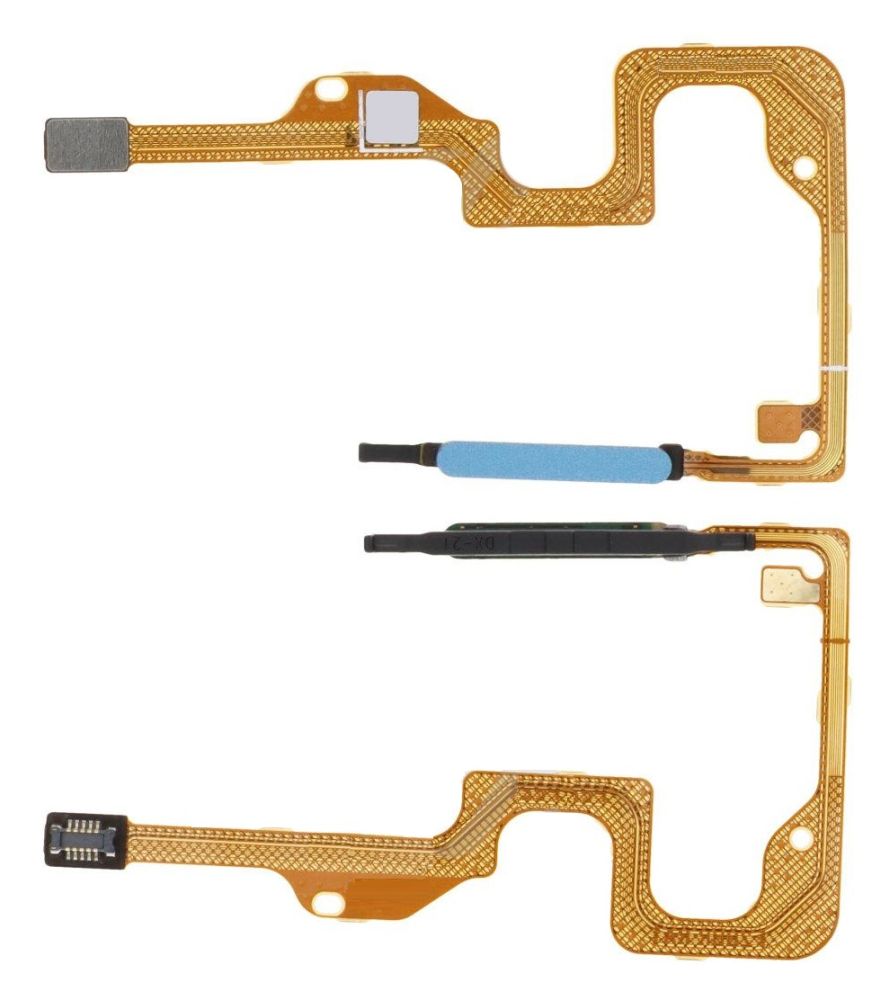 Fingerprint Sensor with Flex Cable for Honor X6 Blue