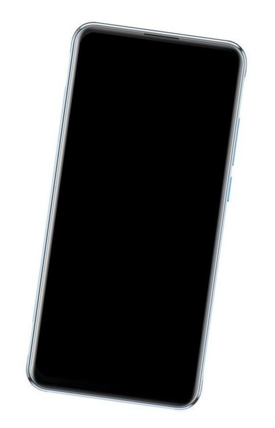 Fingerprint Sensor with Flex Cable for HTC Desire 20 Pro Blue