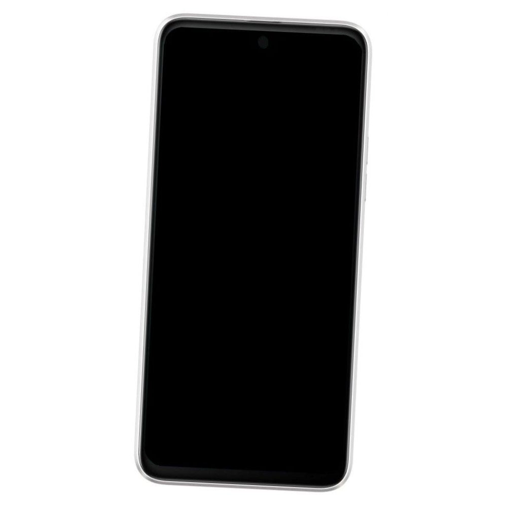 Camera Lens Glass with Frame for HTC U23 Pro White