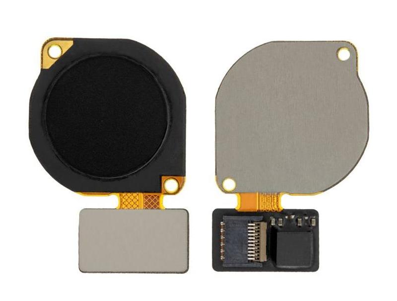 Fingerprint Sensor with Flex Cable for Huawei Y9 2019 Black