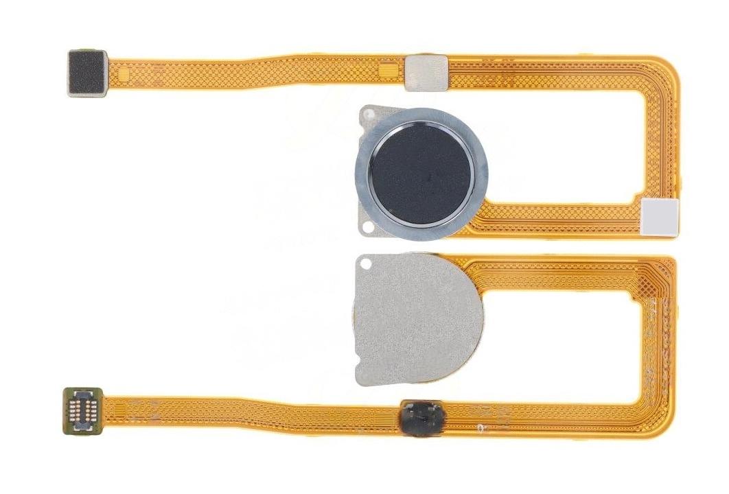 Fingerprint Sensor with Flex Cable for LG K51S Black
