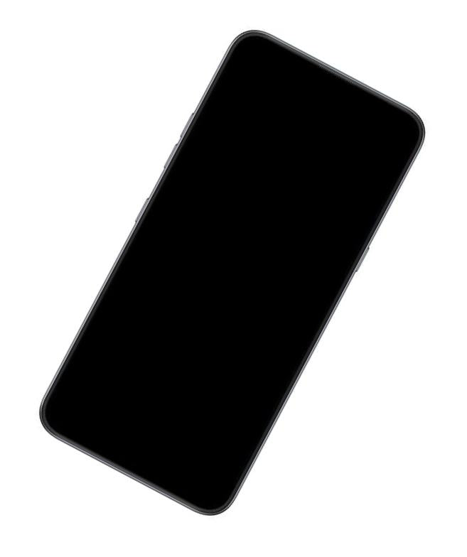 Fingerprint Sensor with Flex Cable for LG Q61 Black