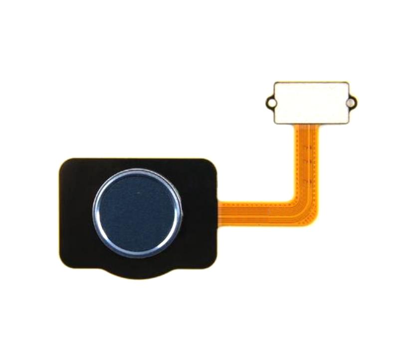 Fingerprint Sensor with Flex Cable for LG Q8 2018 Blue