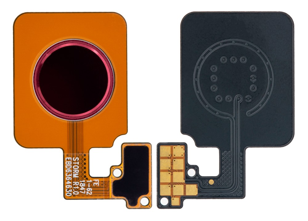 Fingerprint Sensor with Flex Cable for LG V50 ThinQ 5G White