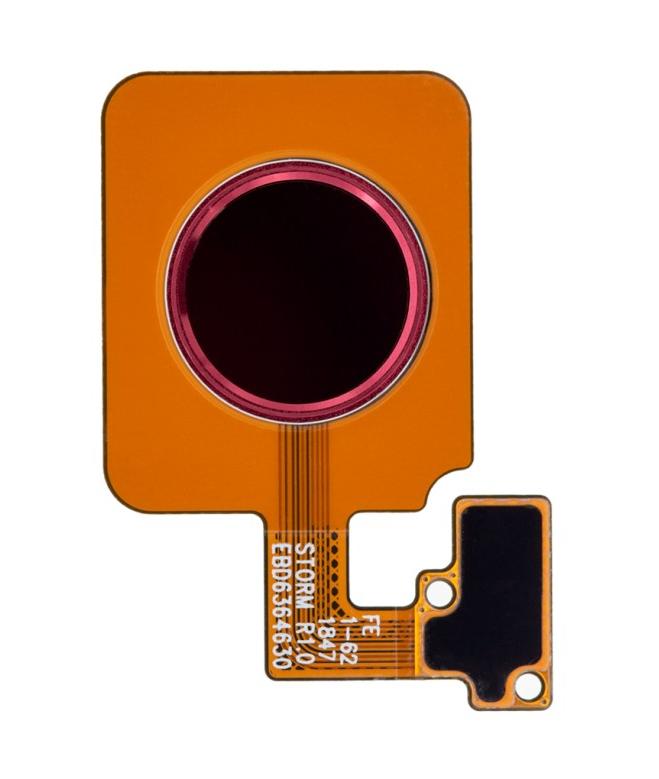 Fingerprint Sensor with Flex Cable for LG V50 ThinQ 5G White