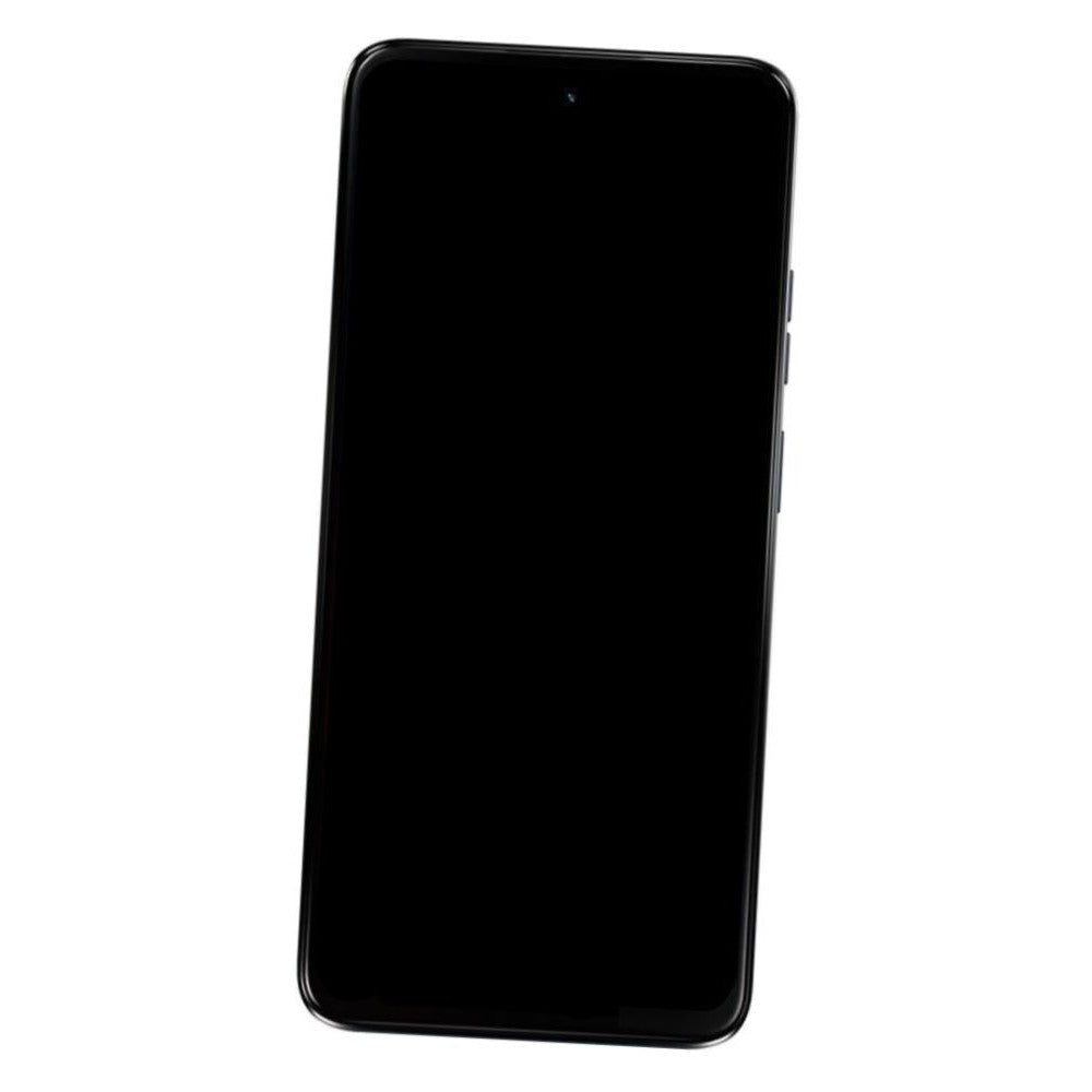 Camera Lens Glass with Frame for Motorola Moto G34 5G Black