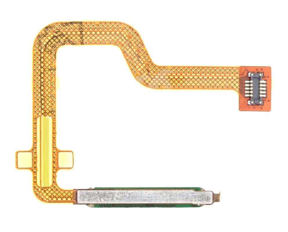 Fingerprint Sensor with Flex Cable for Motorola Moto G73 White