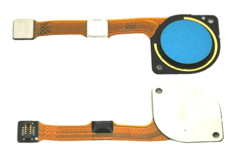 Fingerprint Sensor with Flex Cable for Nokia 3.4 Light Blue
