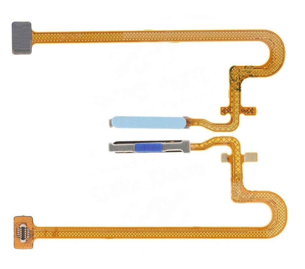 Fingerprint Sensor with Flex Cable for Oppo A17 Blue