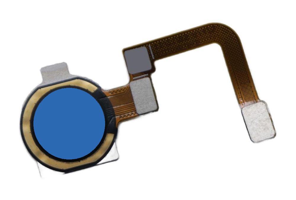 Fingerprint Sensor with Flex Cable for Realme 5 Blue
