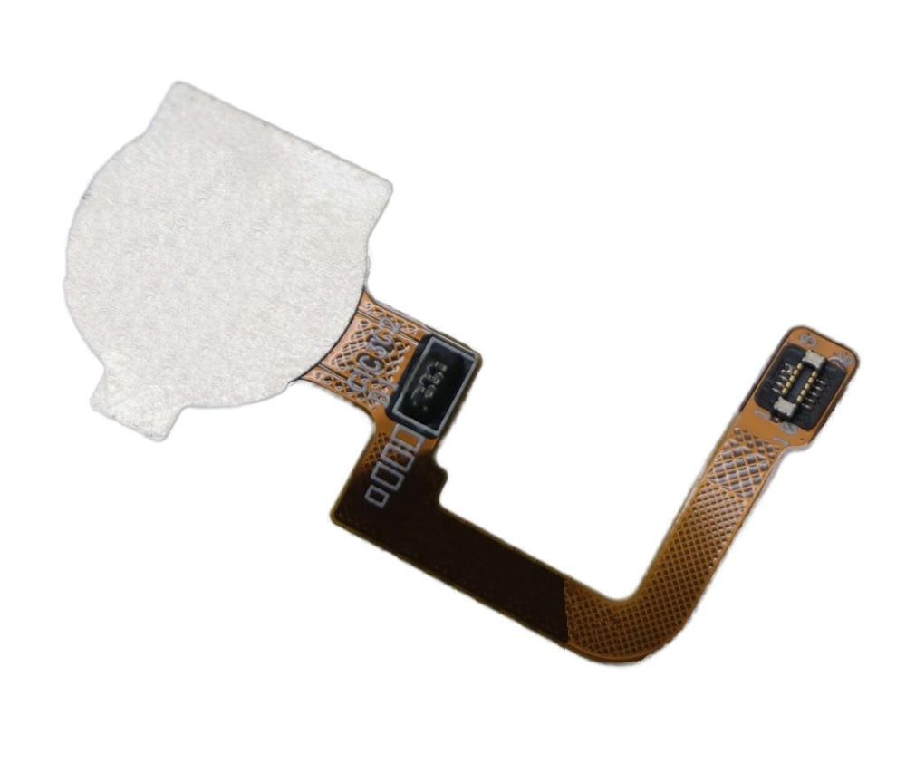 Fingerprint Sensor with Flex Cable for Realme 5 White