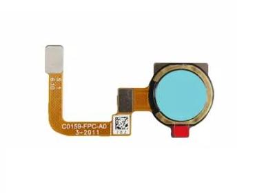 Fingerprint Sensor with Flex Cable for Realme 5i Blue