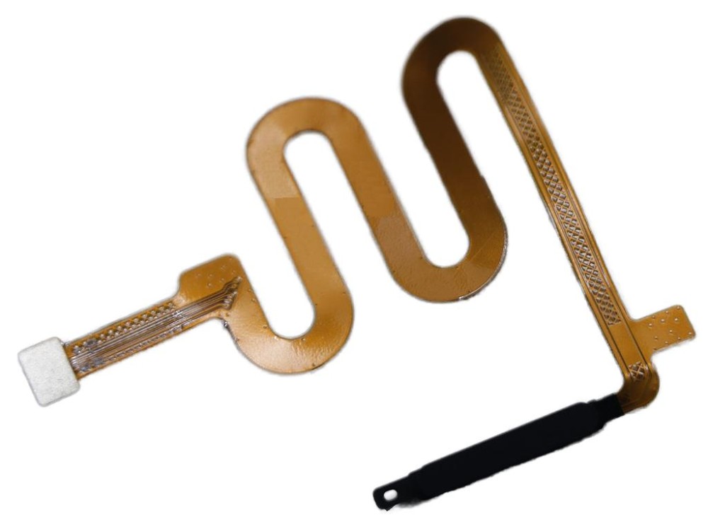 Fingerprint Sensor with Flex Cable for Tecno Pova 2 Black