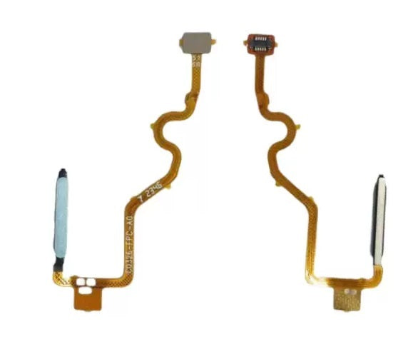 Fingerprint Sensor with Flex Cable for Tecno Spark 10C Blue