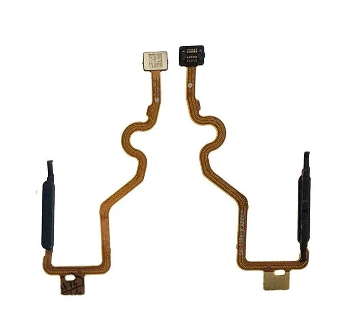 Fingerprint Sensor with Flex Cable for Tecno Spark 20C Black