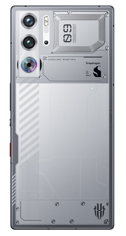 Full Body Housing for ZTE Nubia Red Magic 9 Pro - Silver
