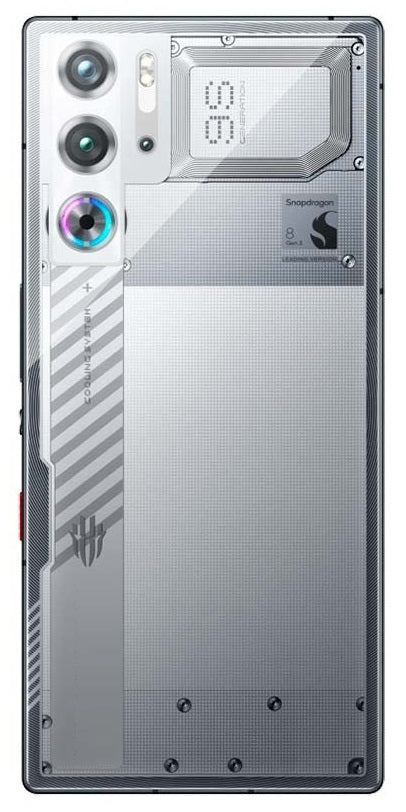 Full Body Housing for ZTE Nubia Red Magic 9S Pro - Silver