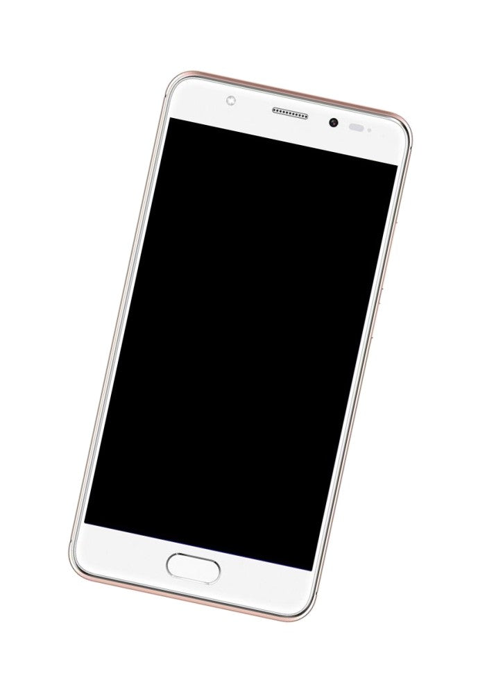 Home Button Complete for BLU Life One X2 Mini Rose Gold - Outer Plastic with Inner Flex