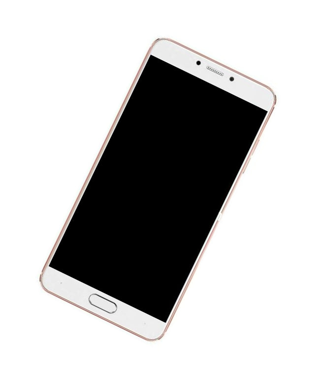 Home Button Complete for BLU Vivo 6 Black - Outer Plastic with Inner Flex