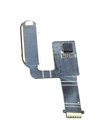 Home Button Complete for HTC 10 Red - Outer Plastic with Inner Flex