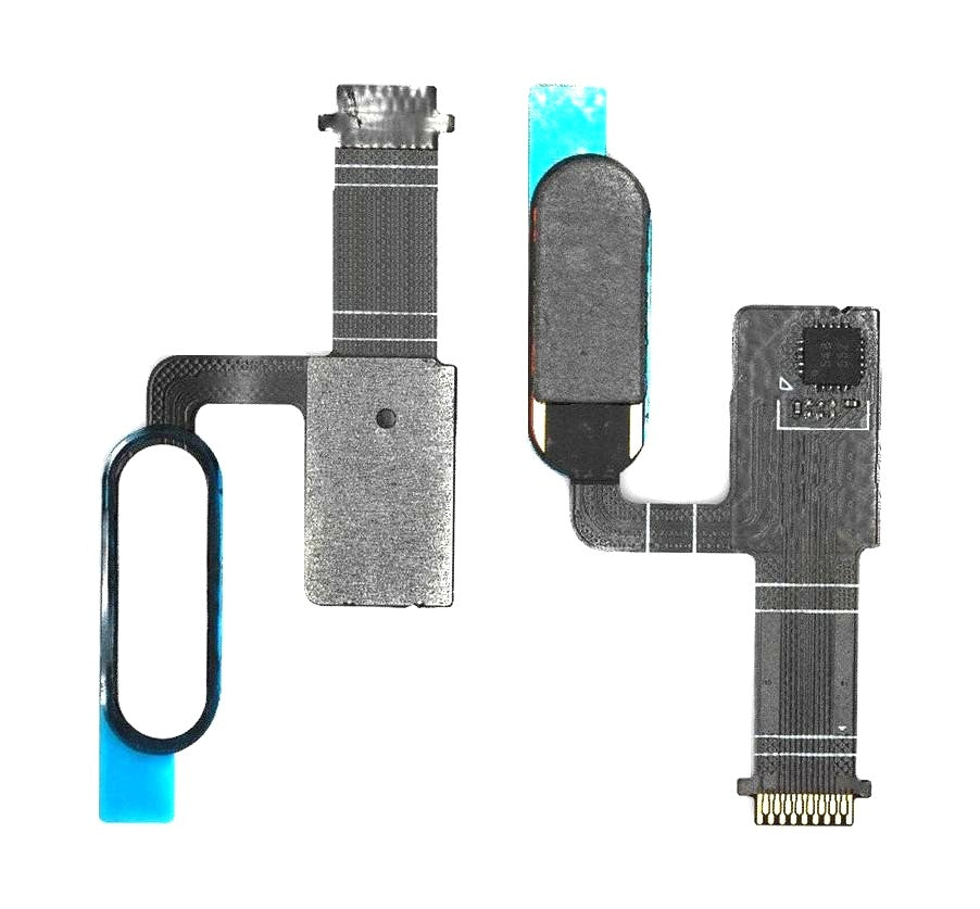 Home Button Complete for HTC 10 White - Outer Plastic with Inner Flex
