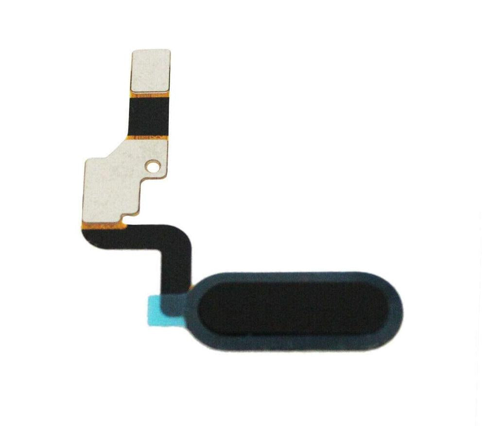 Home Button Complete for HTC U11 Life White - Outer Plastic with Inner Flex