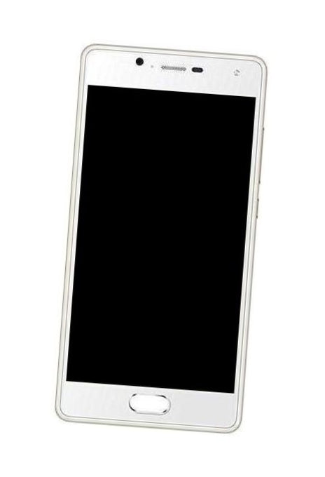 Home Button Complete for Micromax Canvas Unite 4 Plus Silver - Outer Plastic with Inner Flex