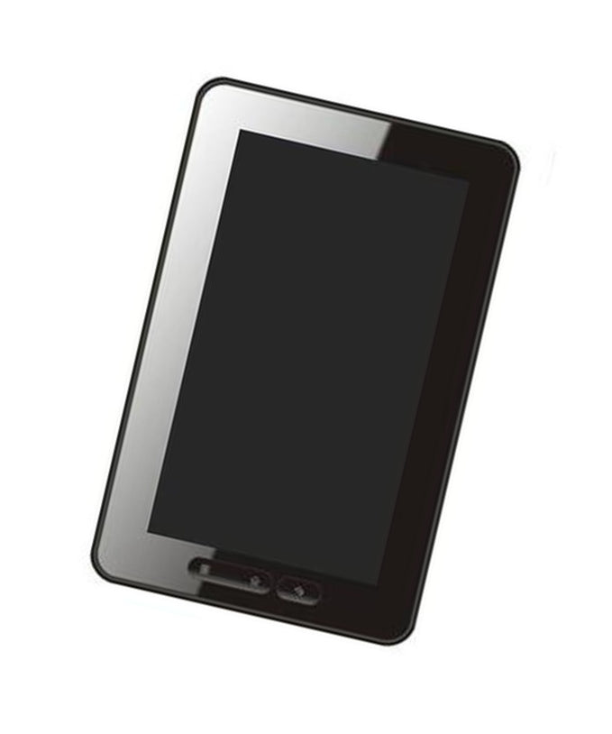 Home Button Outer for Micromax Funbook P300 Silver - Plastic Key
