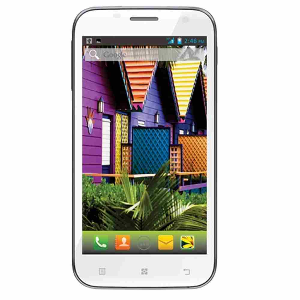 LCD with Touch Screen for Intex Cloud Z6 (display glass combo folder)