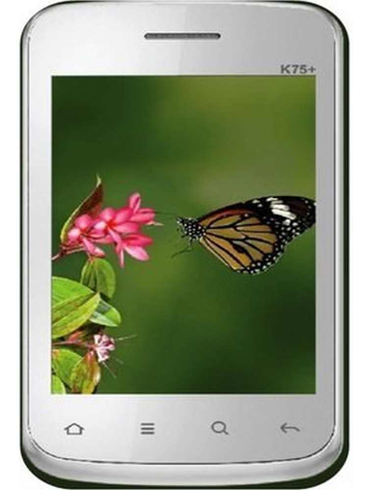 LCD with Touch Screen for Karbonn K75 Plus (display glass combo folder)