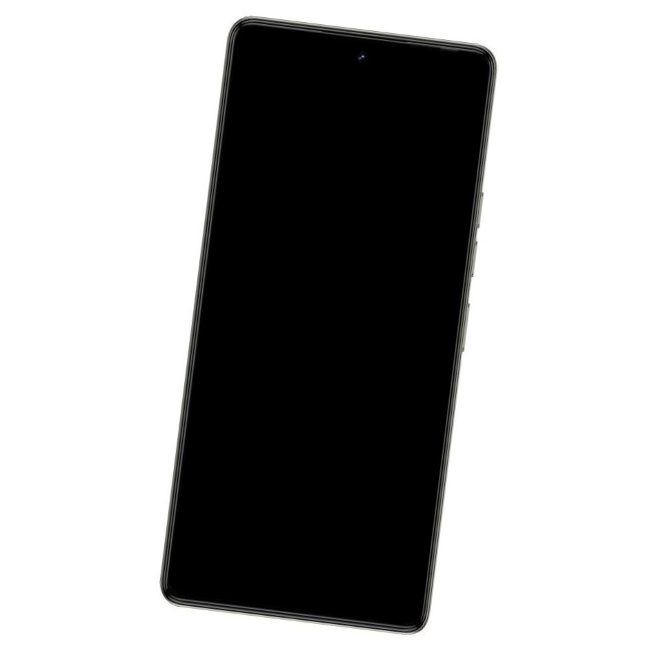 Camera Lens Glass with Frame for Tecno Camon 30 5G Black