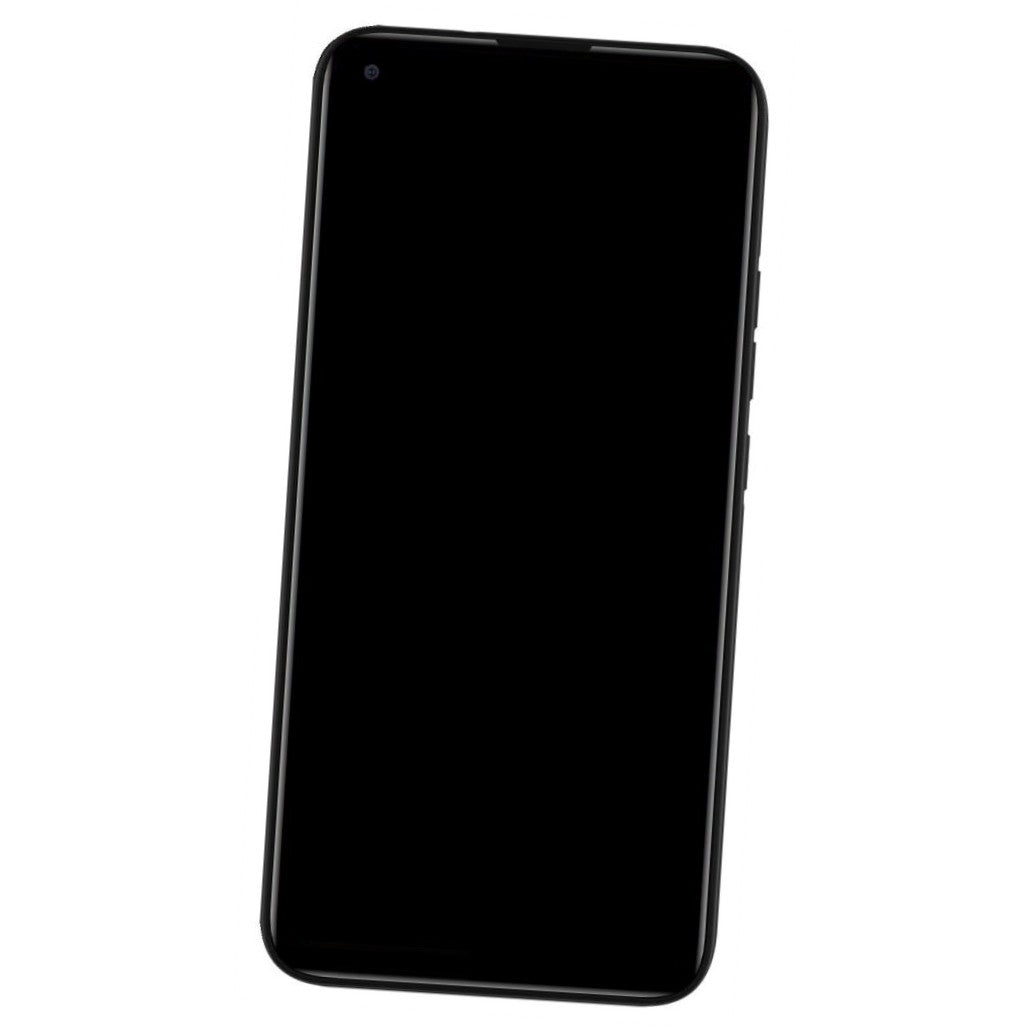 Camera Lens Glass with Frame for BLU G51S Black