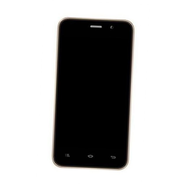 Camera Lens Glass with Frame for Celkon Millennia Hero White