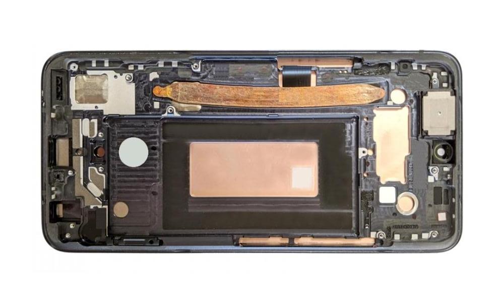 LCD Frame Middle Chassis for LG V50S ThinQ 5G
