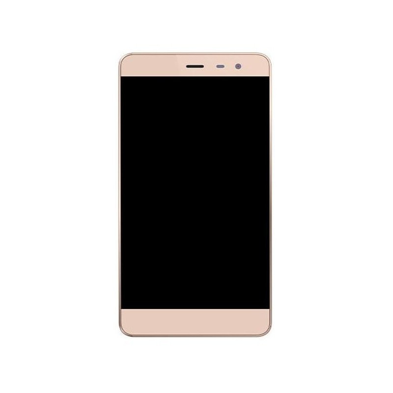 LCD Frame Middle Chassis for Micromax Vdeo 3 Q4202 - Rose Gold