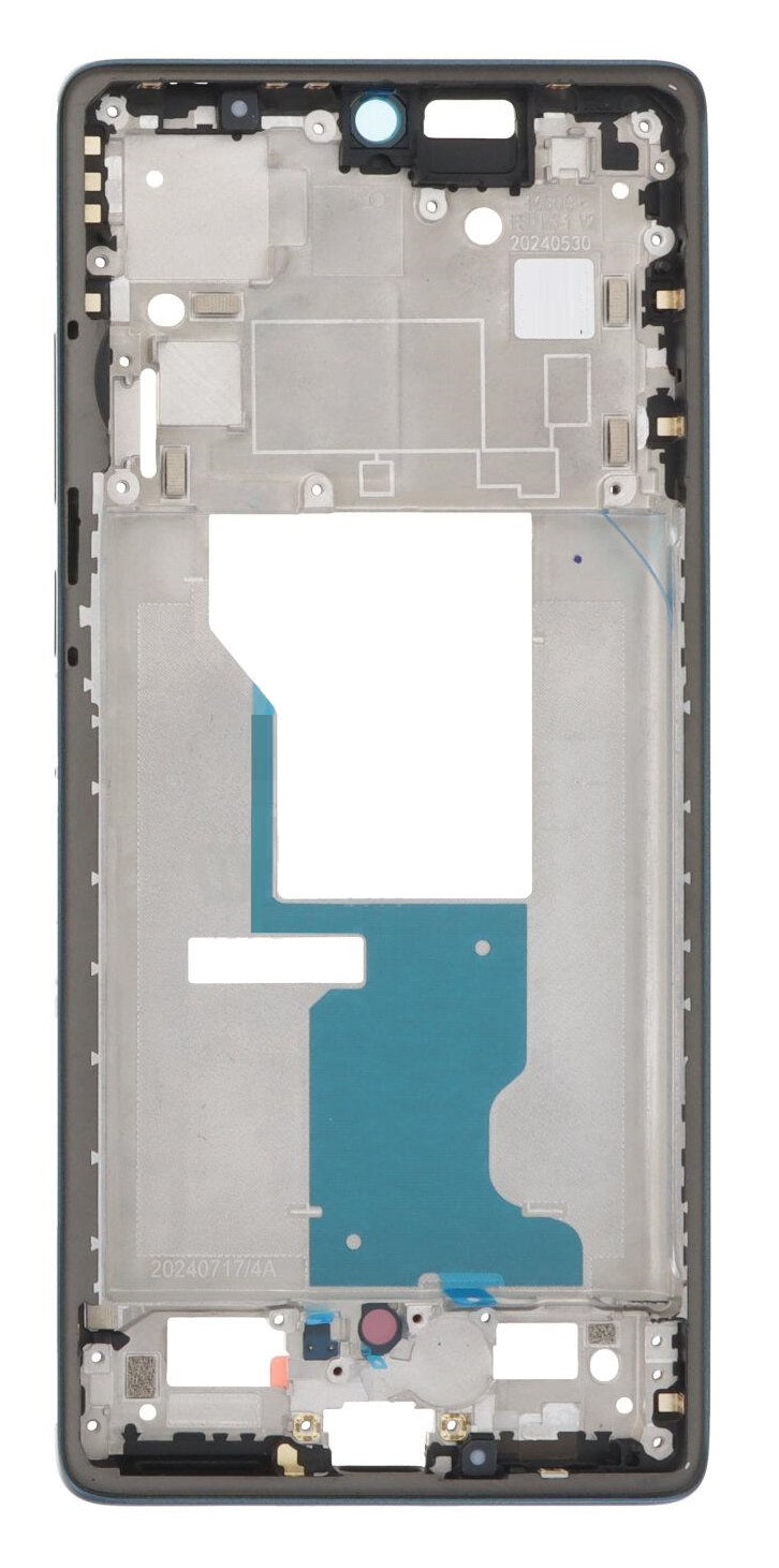 LCD Frame Middle Chassis for Motorola Edge 50 Fusion - Light Blue