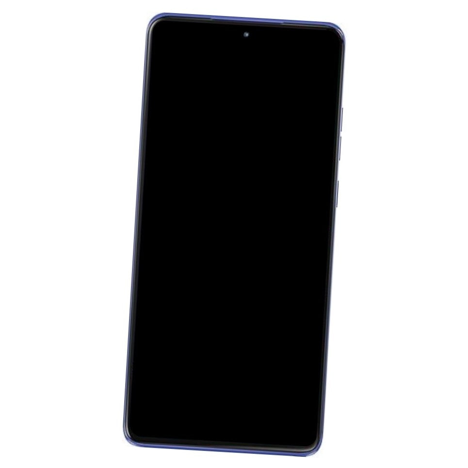Camera Lens Glass with Frame for Motorola Edge 60 Stylus Navy Blue