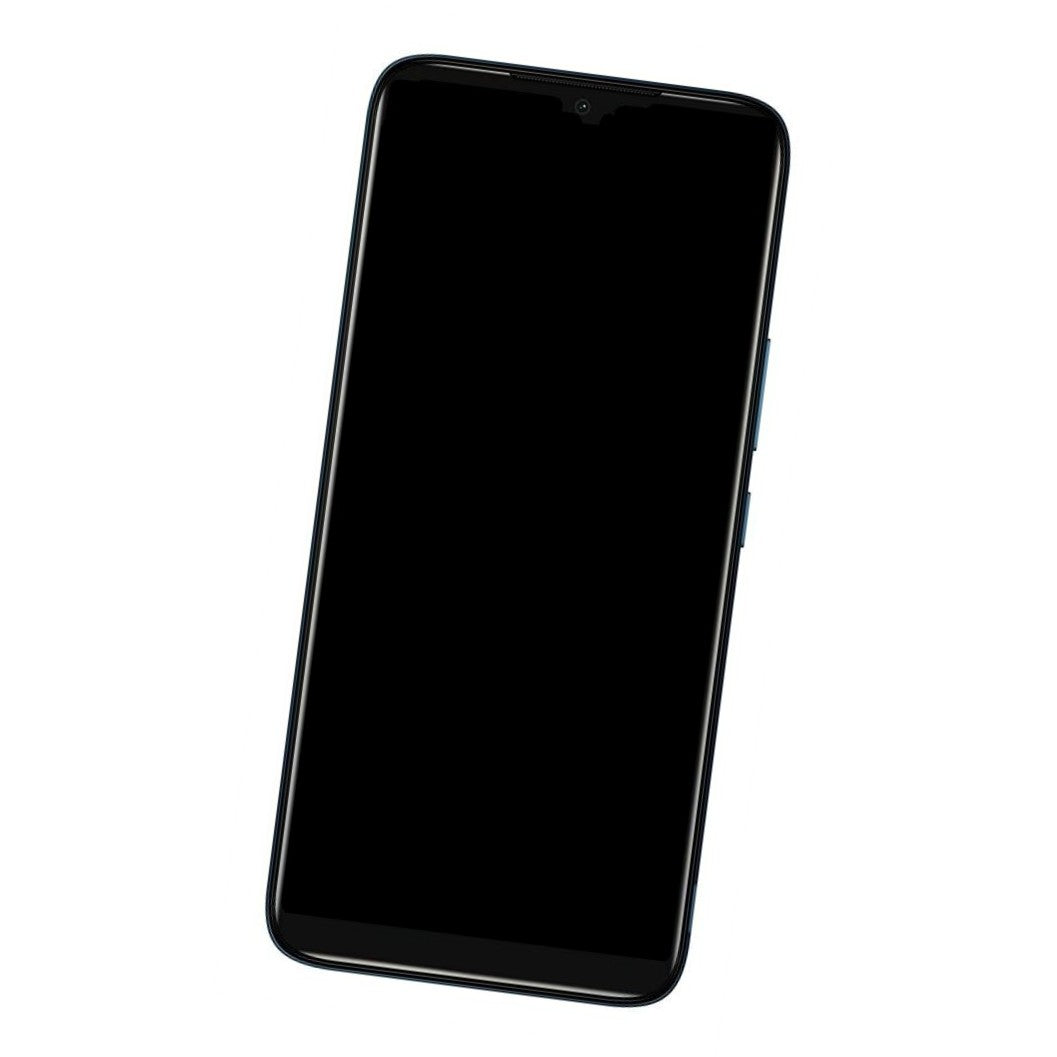 Camera Lens Glass with Frame for Nokia C12 Black