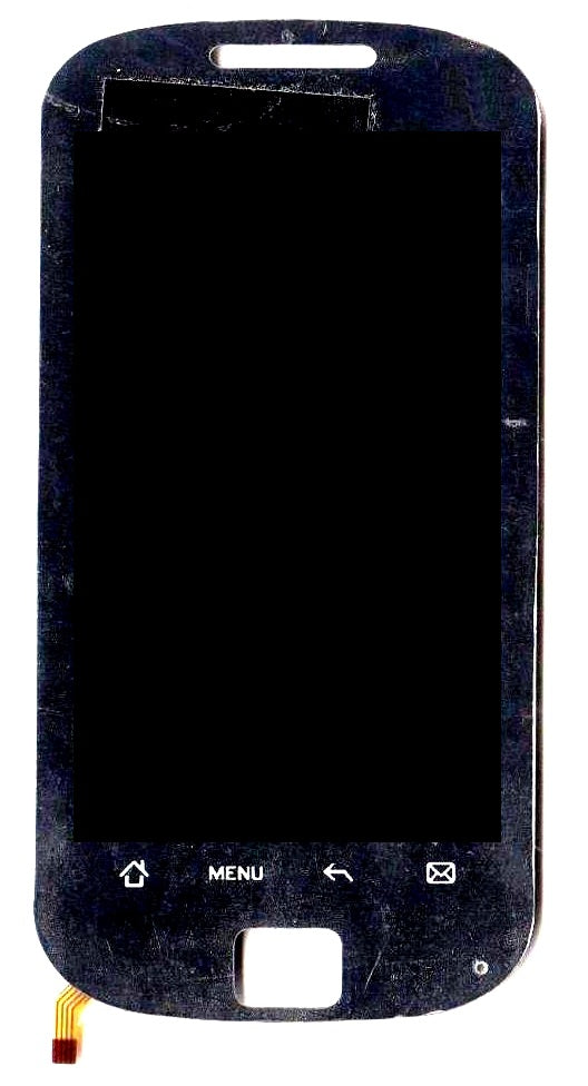 LCD with Touch Screen for Celkon C555 (display glass combo folder)