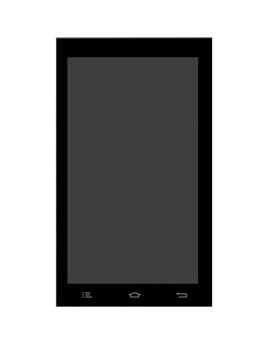 LCD with Touch Screen for Celkon Charm Spin (display glass combo folder)