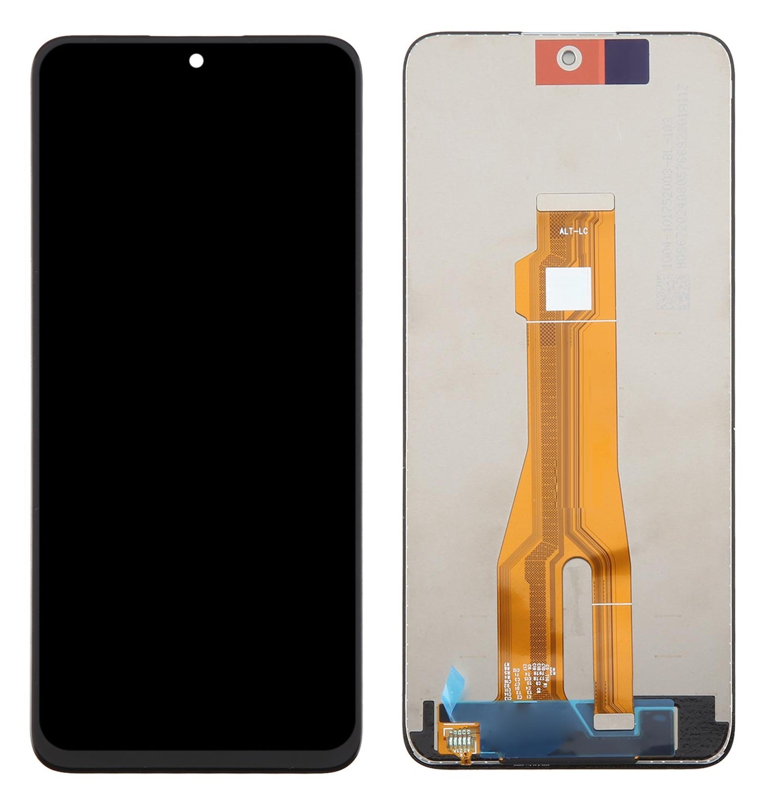 LCD with Touch Screen for Honor X7c (display glass combo folder)
