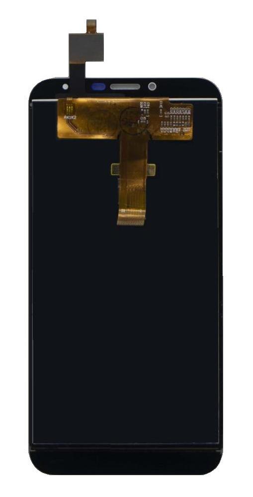 LCD with Touch Screen for Intex Aqua 4G Plus (display glass combo folder)