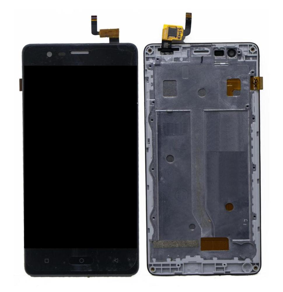 LCD with Touch Screen for Intex Aqua Lions 2 (display glass combo folder)