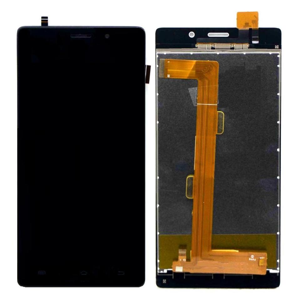 LCD with Touch Screen for Intex Aqua Lions 3G (display glass combo folder)