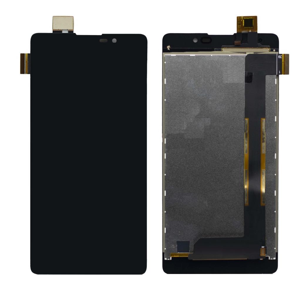 LCD with Touch Screen for Intex Aqua Power 4G (display glass combo folder)