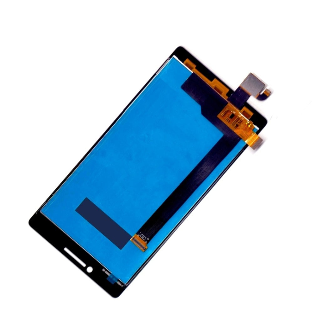 LCD with Touch Screen for Intex Aqua Power II (display glass combo folder)