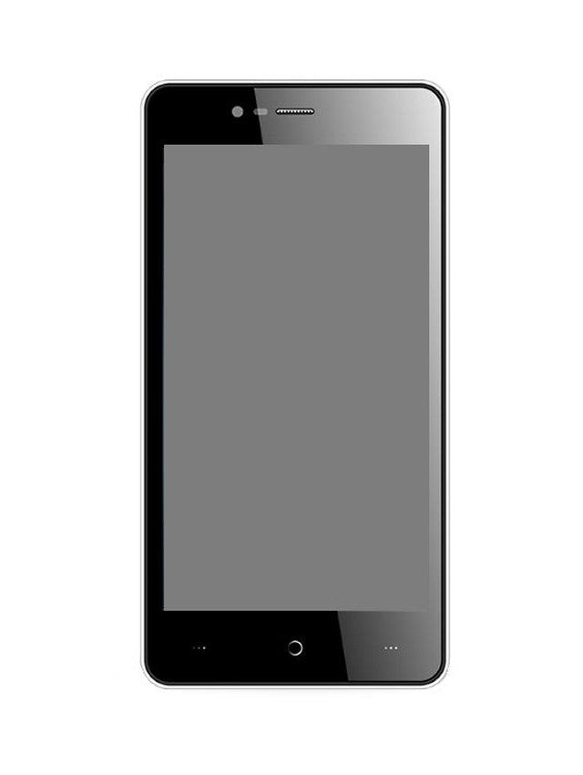 LCD with Touch Screen for Intex Aqua Power II - Champagne (display glass combo folder)