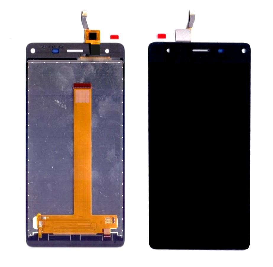 LCD with Touch Screen for Intex Aqua Power IV (display glass combo folder)