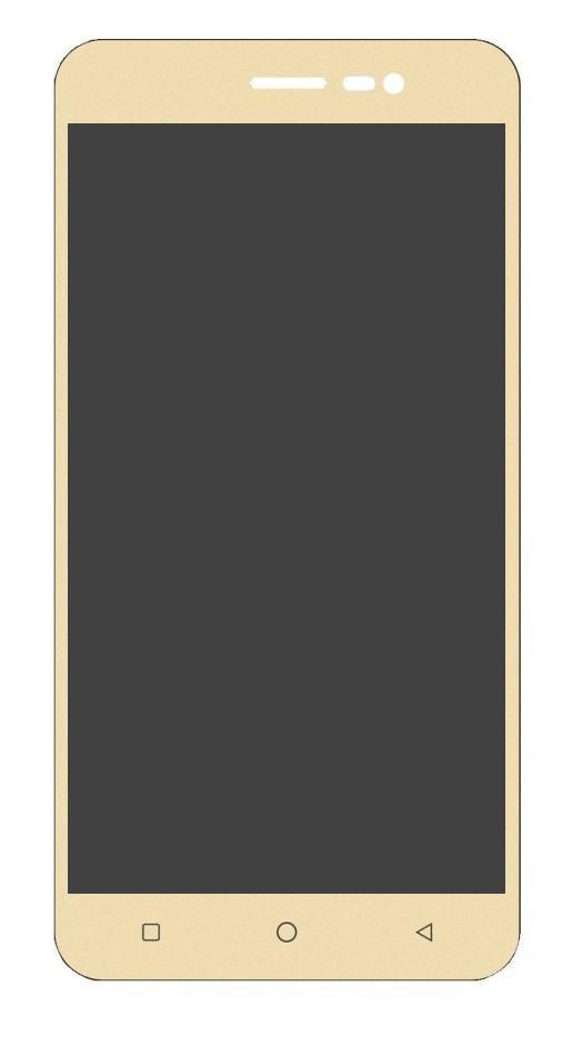 LCD with Touch Screen for Intex Aqua S1 (display glass combo folder)