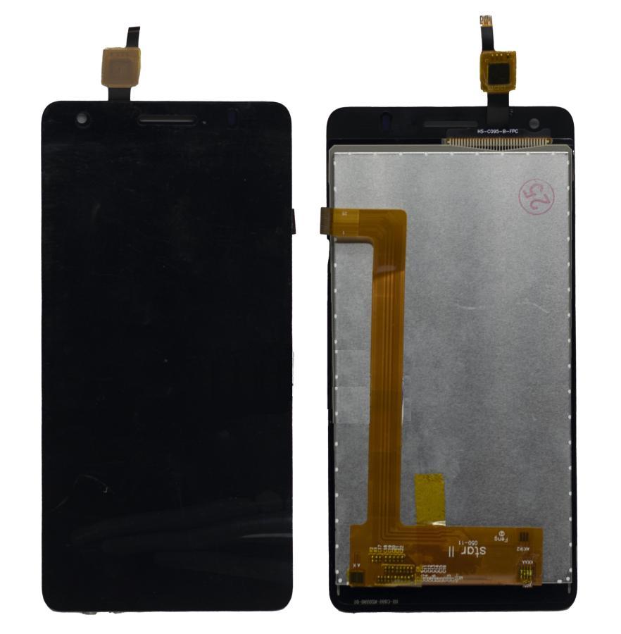 LCD with Touch Screen for Intex Aqua Star II (display glass combo folder)